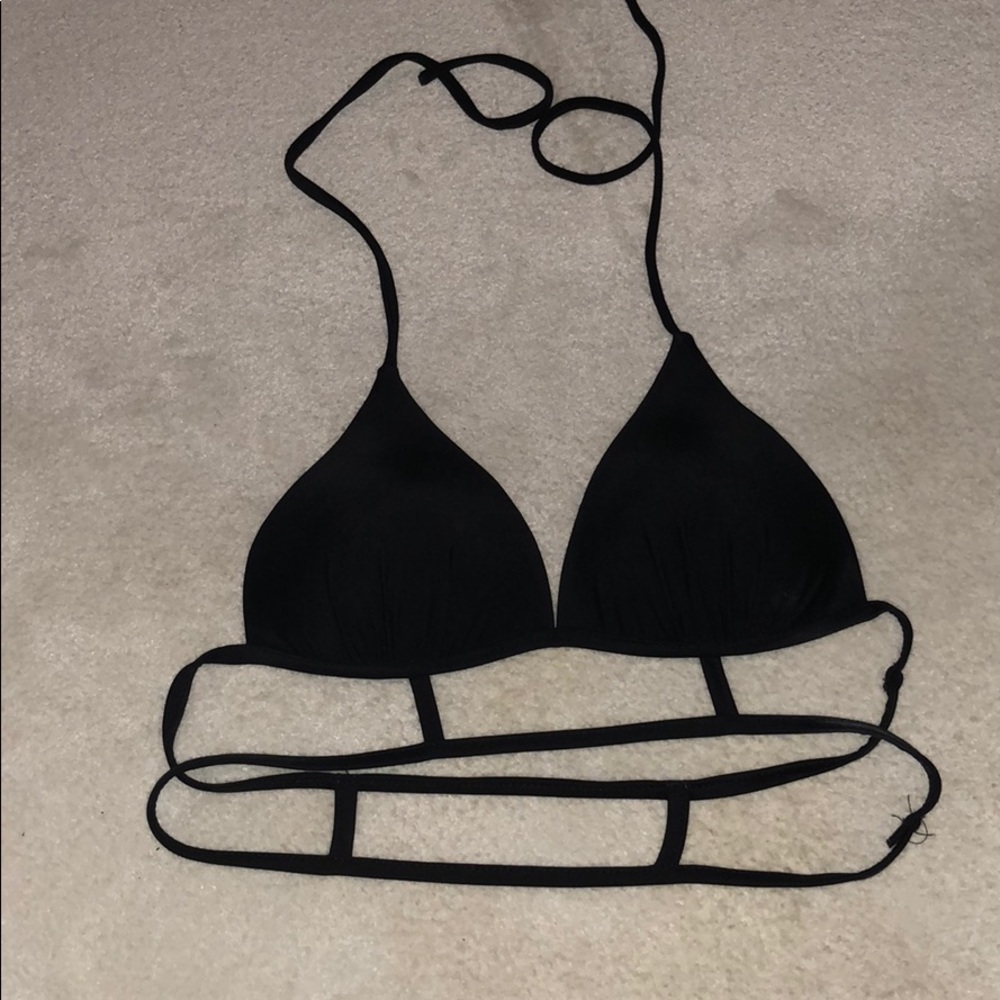 Black Swimsuit Top